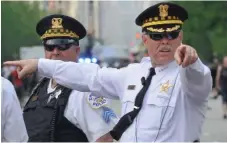  ?? | SUN-TIMES FILE PHOTOS ?? Former Police Supt. Garry McCarthy was lauded for his handling of the NATO protests in 2012.