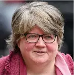  ??  ?? Pensions secretary Therese Coffey