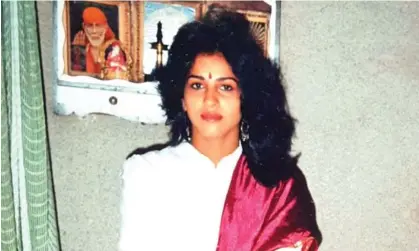  ?? ?? Sangeeta Pillai as a young woman. Photograph: Sangeeta Pillai
