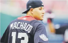  ?? Archivo / nick wass ?? El cambio que llevaría a Manny Machado a los Dodgers de Los Ángeles podría ser anunciado tan pronto como hoy.