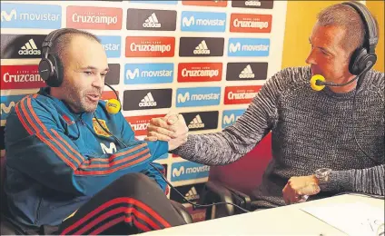  ?? FOTO: J.A.SIRVENT ?? Andrés Iniesta analizó el presente y el futuro en una entrevista a la Ser en la que no quiso desvelar qué hará el año que viene