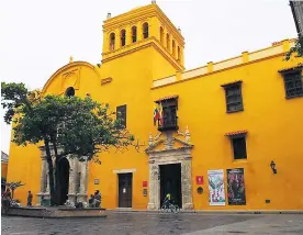  ?? CORTESíA ?? Fachada del consulado de España en el centro de Cartagena.