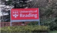  ?? ?? STUDY: The University of Reading is working to enhance climate education in schools