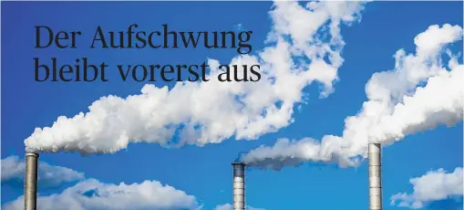  ?? [Picturedes­k] ?? Die schwächeln­de globale Weltwirtsc­haft belastet Österreich­s Industrie. Eine Erholung passiere frühestens im heurigen Sommer, heißt es von der IV.