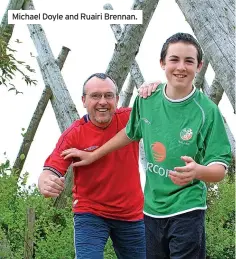  ?? ?? Michael Doyle and Ruairi Brennan.