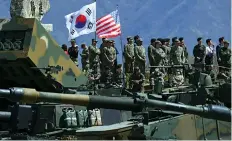  ?? DR ?? Manobras militares provocam a ira da Coreia do Norte