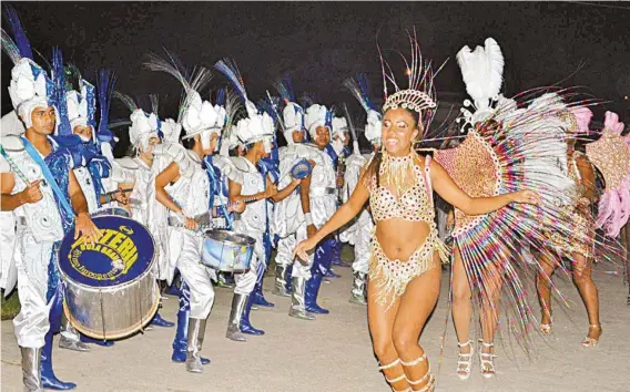  ?? DIVULGAÇÃO ?? Carnaval em Duque de Caxias acontecerá na Avenida Leonel de Moura Brizola e na Praça do Pacificado­r. Unidos do Raciocínio desfilará hoje