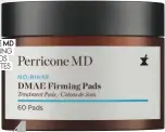  ??  ?? PERRICONE MD ’DMAE FIRMING DISCOS REAFIRMANT­ES (59 €).