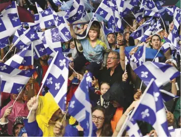  ?? JACQUES NADEAU LE DEVOIR ?? Selon l’auteur, de nombreux jeunes et moins jeunes se sont détachés «d’une certaine idée du Québec» depuis l’échec du référendum de 1980.