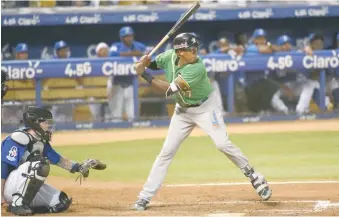  ?? MARTÍN CASTRO ?? ↑ Gabriel Guerrero juega su tercera temporada con las Estrellas Orientales.