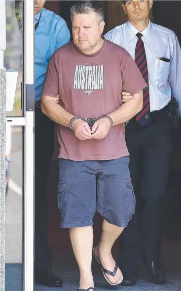  ??  ?? CALLOUS: Rick Thorburn was given life for killing Tiahleigh Palmer. Picture: AAP IMAGE/DAVE HUNT