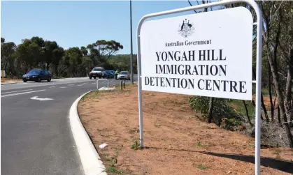  ?? Photograph: Rebecca Lemay/AAP ?? Several Bangladesh­i asylum seekers have been released from Yongah Hill, in Western Australia, on temporary six-month visas.