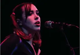  ?? FOTO: AMY HARRIS/AP
FOTO: RON HARRIS/AP ?? Soccer Mommy inledde NPR Musics serie Tiny Desk (Home) Concert.