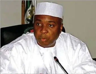  ??  ?? Senate President, Bukola Saraki