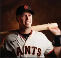  ?? RANDY VAZQUEZ — STAFF ARCHIVES ?? Buster Posey, a seven-time All-Star who brought three World Series banners to San Francisco, will be enshrined to the Bay Area Hall of Fame on May 25.