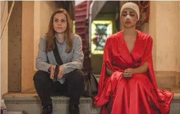  ??  ?? THE MOVIE is a showcase for actresses Neta Riskin (left) and Golshifteh Farahani.