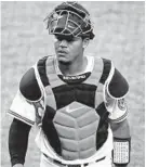  ?? JULIO CORTEZ/AP ?? Orioles catcher Pedro Severino.