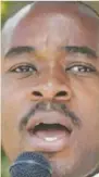  ??  ?? Nelson Chamisa