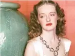  ?? | WARNER BROS. ?? Bette Davis in 1939, the year she appeared in four hits for Warner Bros. She earned a third Oscar nomination for that year’s “Dark Victory.”