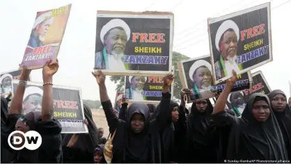  ??  ?? Protests calling for the release of Zakzaky have been ongoing since his arrest by Nigerian authoritie­s in 2015