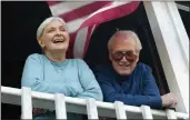  ?? SARA KRULWICH — THE NEW YORK TIMES ?? Actors Joanne Woodward and Paul Newman are seen in Westport, Conn., in November 2002.