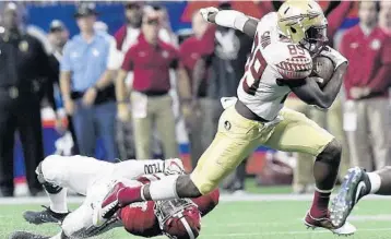  ?? AP FILE ?? Florida State junior receiver Keith Gavin said he “plans on scoring at least 10 touchdowns this year.”
