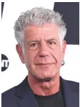  ??  ?? Anthony Bourdain