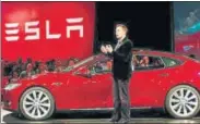  ??  ?? Some Indians have already paid an advance of $1,000 for Tesla’s Model 3, priced at $35,000 in the US