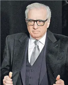  ??  ?? ► Scorsese estrenará en 2019 la cinta The Irishman.