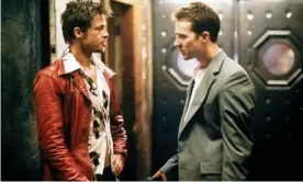  ?? Photograph: Allstar/Cinetext/20 Century Fox ?? Brad Pitt and Edward Norton in Fight Club.