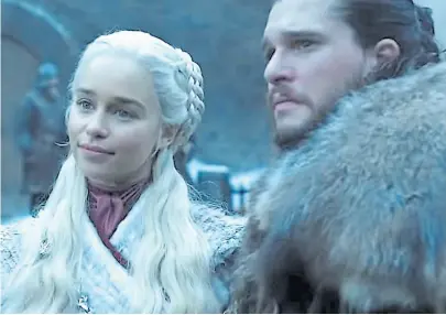  ?? Hbo ?? Daenerys Targaryen y Jon Snow, rezagados en las apuestas