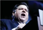  ?? NAM Y. HUH — THE ASSOCIATED PRESS ?? Democratic gubernator­ial candidate J.B. Pritzker speaks after he is elected over Republican incumbent Bruce Rauner in Chicago. Decisions about health care and education will top the agenda in many state capitols as lawmakers convene in new sessions in 2019. Pritzker and fellow Democrats in charge of the Legislatur­e are considerin­g legalizing and taxing recreation­al marijuana to bring in as much as $1 billion annually to the state. Pritzker has promised marijuana tax revenue to both the operating budget and capital programs.