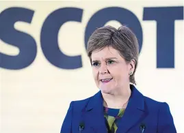  ?? ?? BUDGET: Nicola Sturgeon faced questions about poverty.