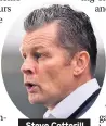  ??  ?? Steve Cotterill