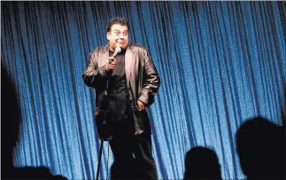  ?? LAS VEGAS REVIEW-JOURNAL FILE PHOTO ?? Vinnie Favorito, shown at the Flamingo in 2008, has taken his comedy act to the Tommy Wind Theater.