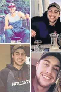  ?? CONTRIBUTE­D ?? Yarmouth County resident Zack Lefave went missing on Jan. 1, 2021, just two days before his 21st birthday. It’s been a long and difficult year for his family and friends who have held out hope for answers as to what happened to him.