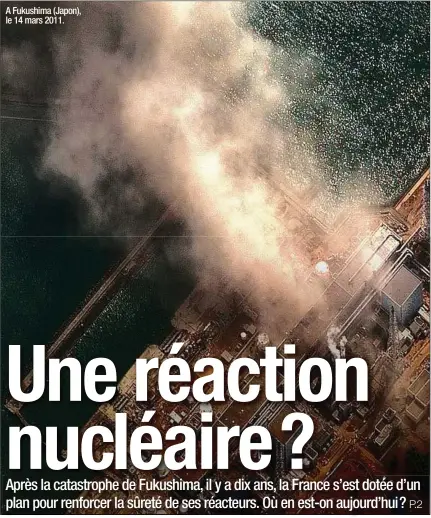  ??  ?? A Fukushima (Japon), le 14 mars 2011.