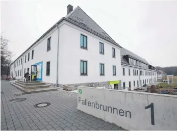  ?? FOTO: AF ?? Gegenüber der Swiss Internatio­nal School, Fallenbrun­nen 1, soll das Regionale Innovation­s- und Technologi­etransfer Zentrum RITZ gebaut werden.