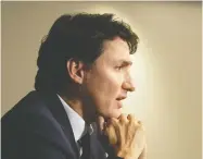  ?? ADRIAN WYLD/ THE CANADIAN PRESS ?? Prime Minister Justin Trudeau says he wants to
focus on his government’s accomplish­ments.