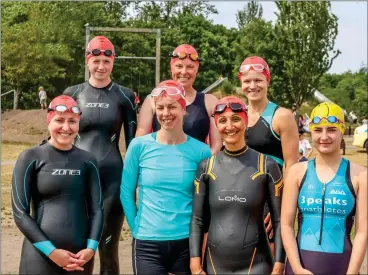 ?? Image: Supplied ?? ‘OPEN AND INCLUSIVE’: There will a chance for most to take part in the Swim Bike Run programme will be launching in Scotland at the Lochore Aquathlon this summer.