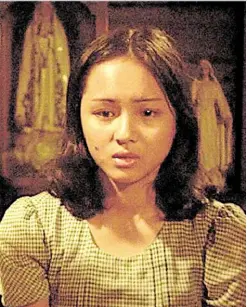  ?? ?? Charo Santos in “Itim”