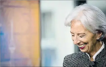  ?? JACOBIA DAHM / BLOOMBERG ?? La directora gerente del FMI, Christine Lagarde, ayer en Alemania