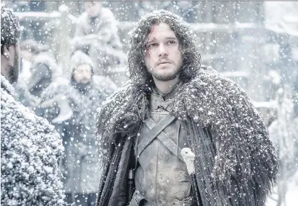  ?? HBO ?? Kit Harington stars in the wildly popular HBO series Game of Thrones, a show that takes its security so seriously it’s “near pathologic­al.”