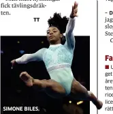  ??  ?? SIMONE BILES.