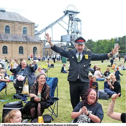  ?? ?? Northumber­land Miners Picnic at Woodhorn Museum in Ashington