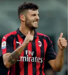  ?? (Ap) ?? Pronto Patrick Cutrone giocherà titolare questa sera a Siviglia contro il Betis: il Milan deve rimediare alla sconfitta incassata a San Siro