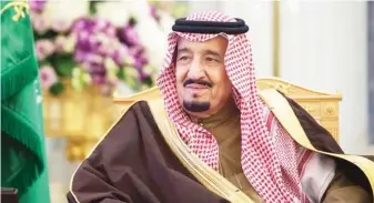  ??  ?? King Salman