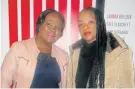  ??  ?? LADIES NIGHT: Bukelwa Makapela, left, and Noma Nicole were at the Boardwalk Nu Metro for a prescreeni­ng of the new film ‘Ocean’s 8’. The Boardwalk treated an all-women audience to an exclusive preview of the movie which premieres in South Africa today