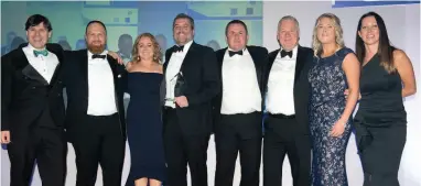  ??  ?? The team from Truespeed were named Small Business of the Year at last year’s Bath Live and Bath Chronicle Business Awards