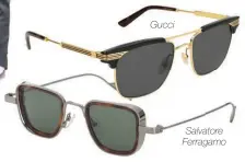  ??  ?? Gucci Salvatore Ferragamo